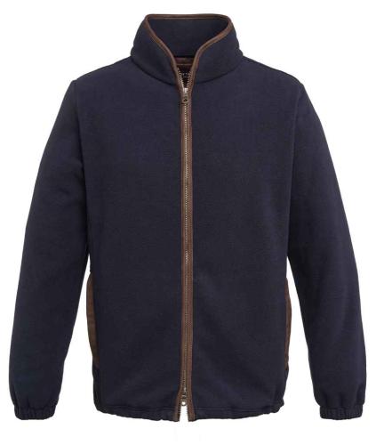 Brook Taverner Unisex Baltimore Fleece Jacket - NAV - XS